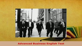 PDF  Advanced Business English Test Download Online