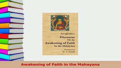 PDF  Awakening of Faith in the Mahayana Free Books