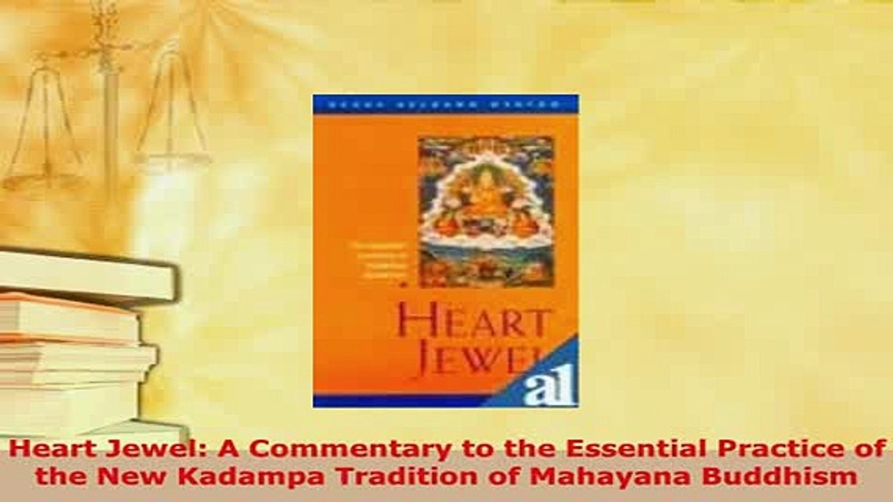 PDF  Heart Jewel A Commentary to the Essential Practice of the New Kadampa Tradition of Free Books