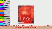 PDF  Das HerzinfarktSutra Ein neuer Kommentar zum HerzSutra German Edition  EBook