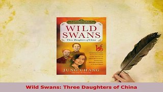Download  Wild Swans Three Daughters of China  EBook