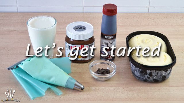 How to Make a Nutella Milkshake - Easy Homemade Nutella Milkshake Recipe