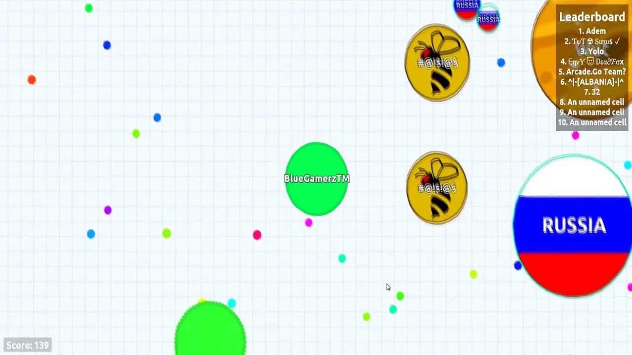 Agar.io Tapasztalatok