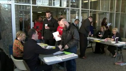 Americans head to the polls in key Wisconsin vote