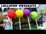 Play Doh Lollipops | Thomas & Friends | Frozen Elsa Anna Surprises Minions Peppa Pig Cinderella