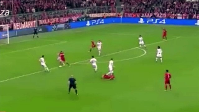 هدف فوز بايرن ميونيخ علي بنفيكا في ذهاب دور 8 ابطال اوروبا 5-4-2016