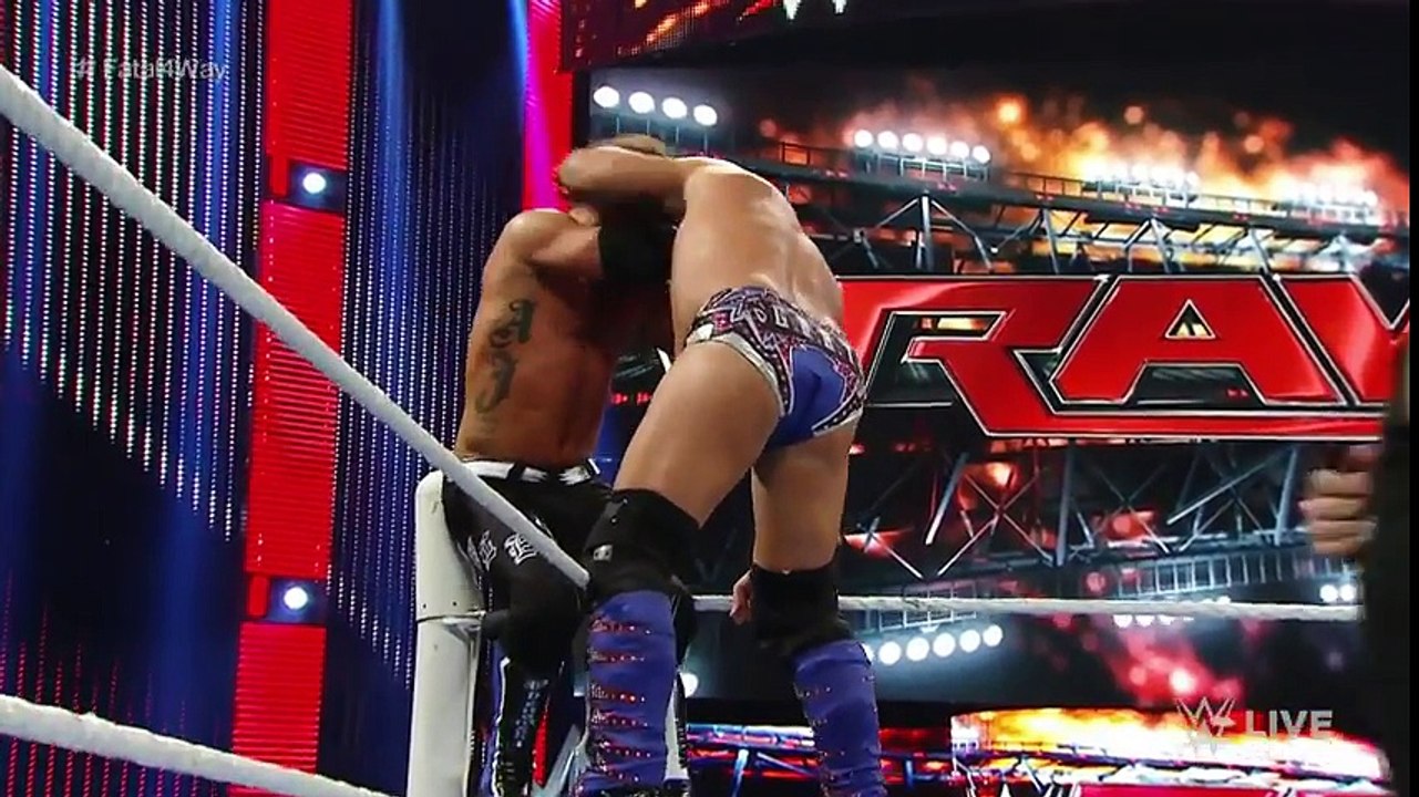 WWE World Heavyweight Title No. 1 Contender's Fatal Four Way Match- Raw, April 4, 2016