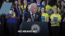 Joe Biden Is Fighting Against Sexual Assault On College Campuses