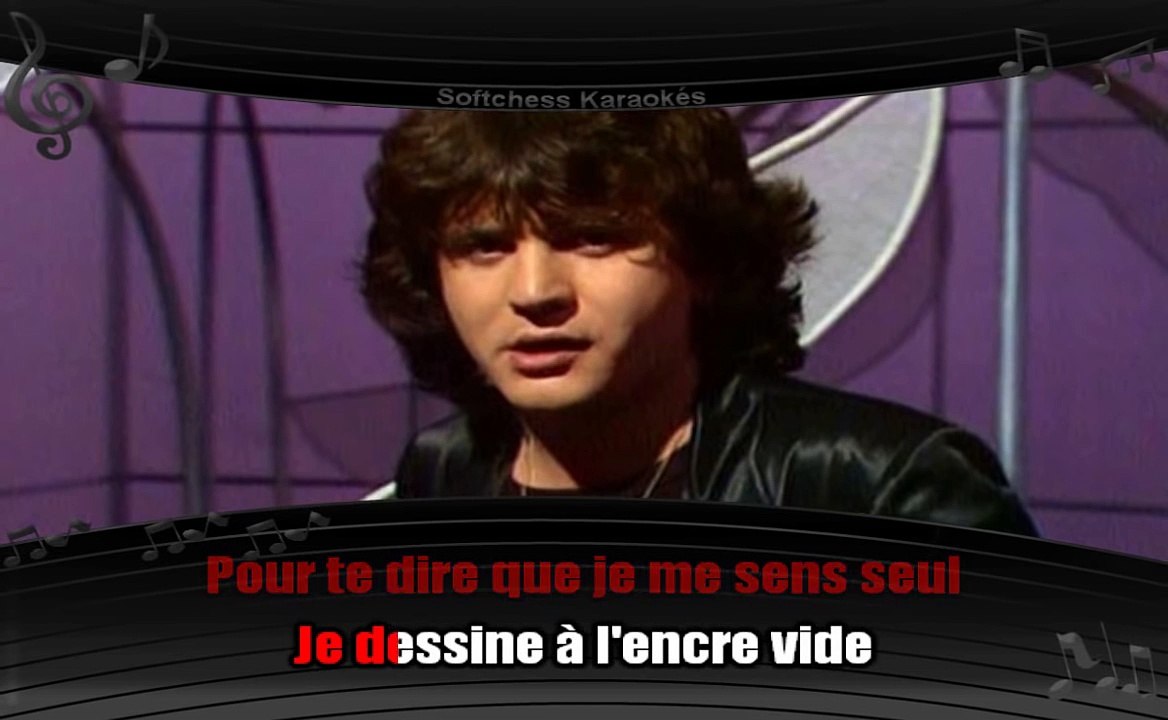 Daniel Balavoine Tous les cris, les S.O.S. (karaoké réalisé par Softchess)