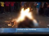 Linchan a dos presuntos delincuentes en Ajalpan