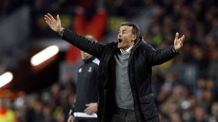 Luis Enrique: “Estamos deseando jugar ya en el Calderón”