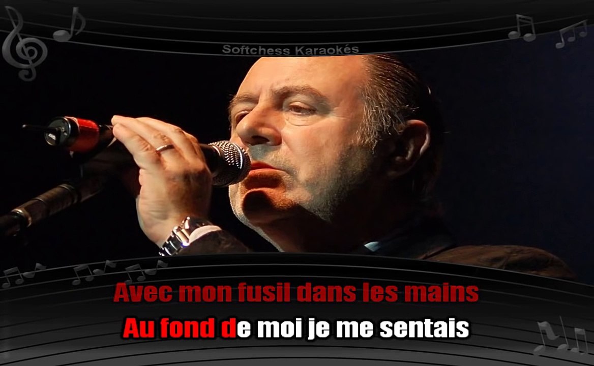 Michel Delpech Le chasseur (karaoké réalisé par Softchess)