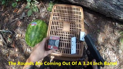 Federal HST .45 ACP SHORT BARREL Jug Test