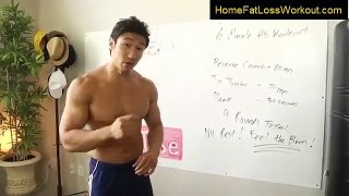 Home Fat Loss Workout - Exercises to Lose Stomach Fat at Home - YouTube