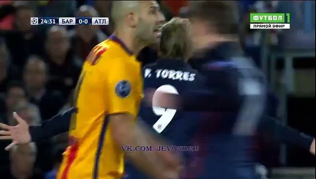 Goal Fernando Torres 0:1 - Champions League 06-04-2016