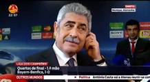 Luis Filipe Vieira Declarações na Zona Mista Bayern 1 x 0 Benfica 1ª Mão 1-4 Final CL 2015-16