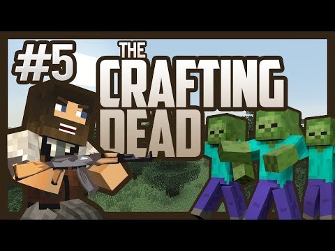 Minecraft Crafting Dead - More Minecraft Mods #5 (The Walking Dead Roleplay S1)
