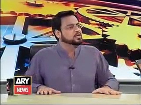 Amir Liaquat and Hassan Nisar in 11th hour with Waseem Badami Part 3