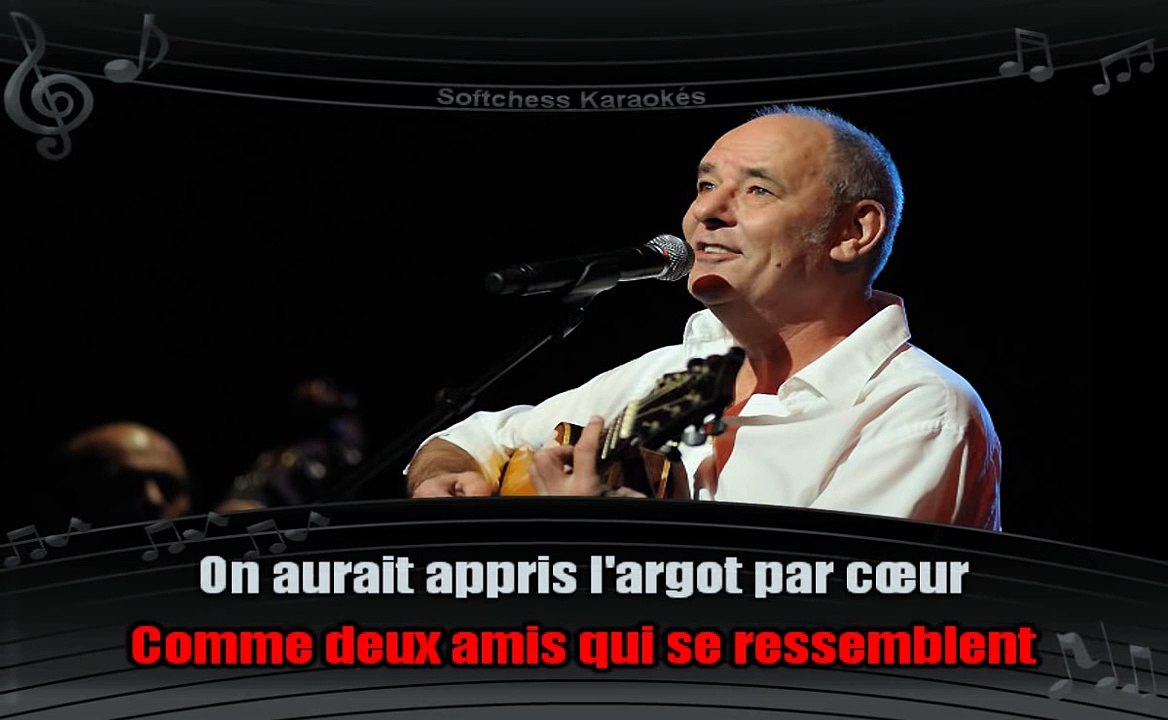 Maxime Le Forestier Mon frère (karaoké réalisé par Softchess)