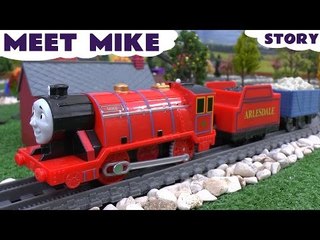 Скачать видео: Thomas and Friends MIKE Sodor's Legend Of The Lost Treasure Toy Train Story Trackmaster Tomac Tomas