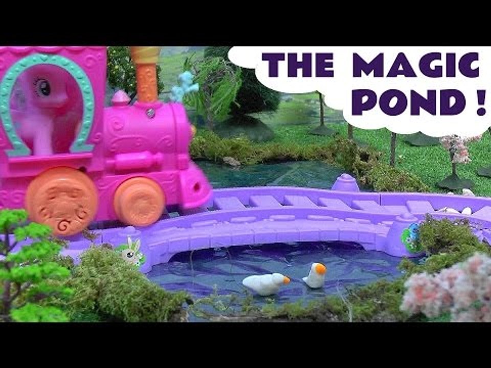 My Little Pony Magic Pond Play-Doh Surprises - Frozen Elsa Anna Mermaid Ariel Cinderella Snow White