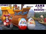 Disney Jake To The Rescue Kinder Surprise Eggs Thomas Train Toy Story Planes Ugglys Pet Shop