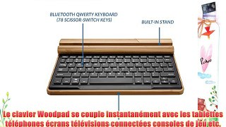Clavier sans fil Bluetooth en bambou Asus FonePad / 7 (2014) (FE170CG) / 7 (FE375CL) Cooper