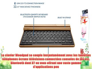 Download Video: Clavier sans fil Bluetooth en bambou Asus Fonepad 7 3G (ME371MG/ME372CG) LTE (ME372CL) Cooper