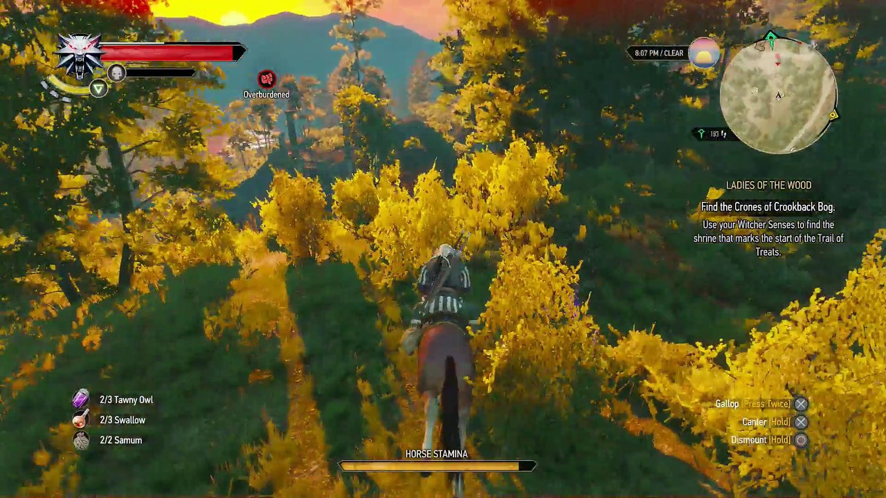 WITCHER 3 DEATH MARCH! WALKTHROUGH 34 - LADIES OF THE WOOD & THE DEAD HAVE NO DEFENSE