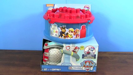 PAW PATROL Construct The Lookout Ionix Blocks Set LIKE LEGO & MEGA BLOKS Marshall Construc