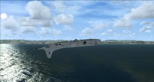 [FSX]Republic of Korea NAVY P-3C inverted flight at EAST SEA