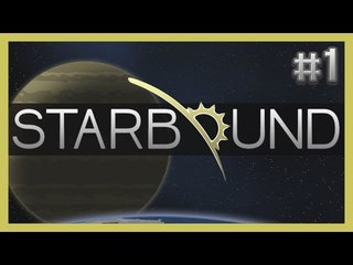 Starbound - Lets Play Ep.1 Gary the Gorilla!