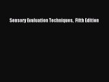 Download Sensory Evaluation Techniques  Fifth Edition PDF Free