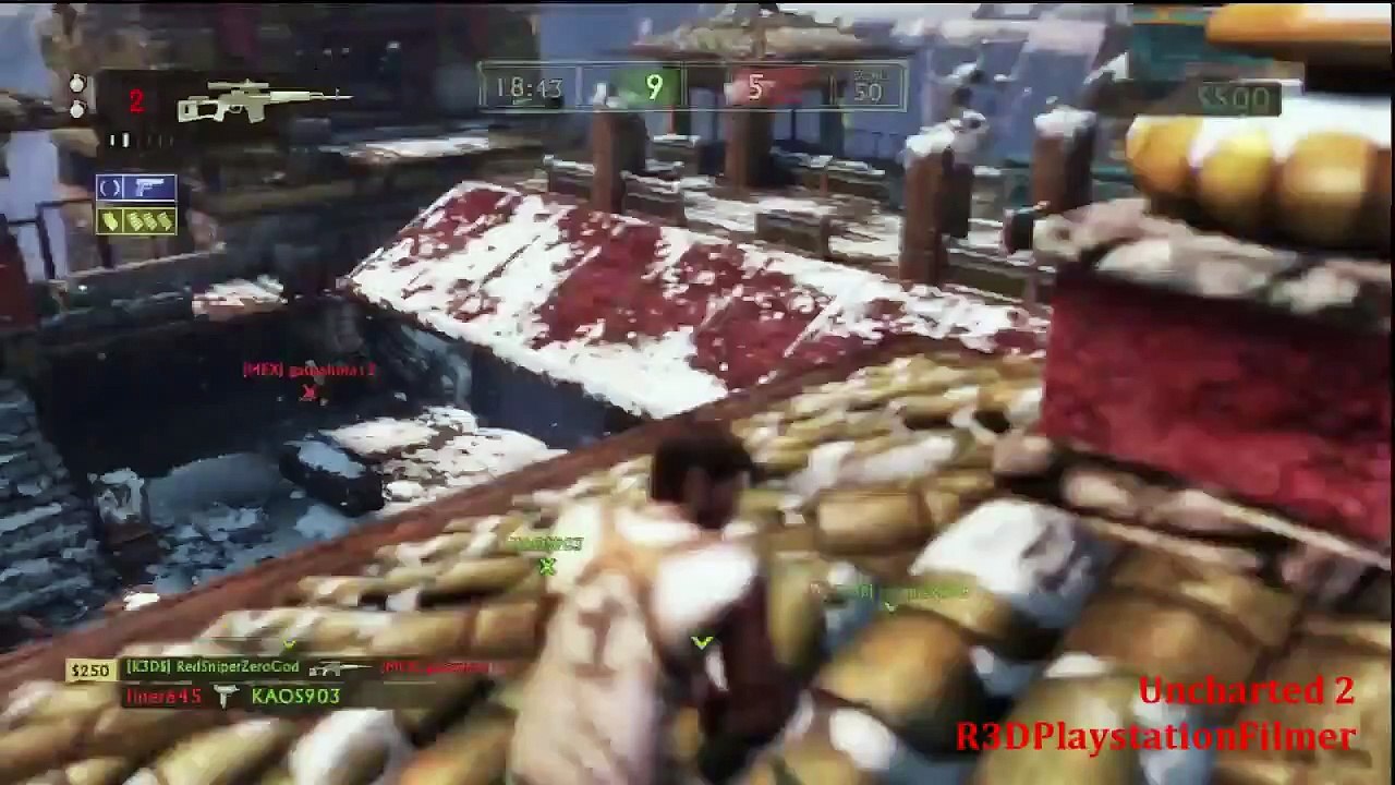 Uncharted 2 (Level 63) Multiplayer Death Match {7-0 1 assist Sniper} & F.E.A.R. 3 Code Giveaway