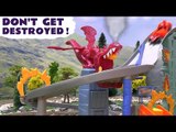 Thomas and Friends James Hot Wheels Cars Play Doh Dragon Destroyer Toy Shoots Fire