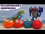 Transformers Play Doh Surprise Eggs Thomas and Friends Batman Angry Birds Minions Dinosaur