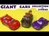 Giant Cars Story Video Thomas and Friends Play Doh Surprise Eggs Imaginext  Micro Drifters Toys