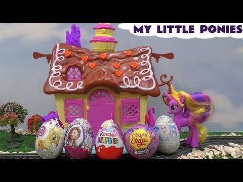 My Little Pony POP Sweet Shop Surprise Eggs Peppa Pig Chupa Chups Frozen MLP Sofia The First Barbie