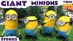 Minions Giant Funny Minions Toy Story Video Thomas & Friends Play Doh Surprise Eggs Despicable Me