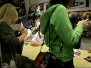 Tokio hotel signing in sweden.