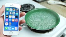 Dropping an iPhone SE in Boiling Hot Water!