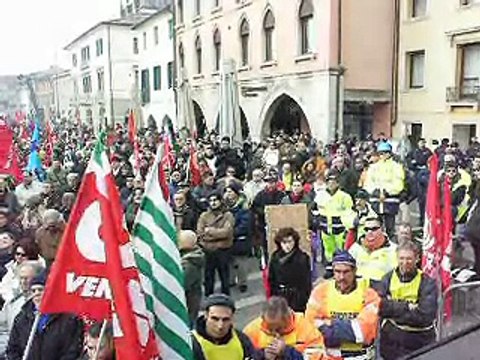 Sciopero CISL CGIL e UIL Venezia a Mestre 28/01/2008 2/2