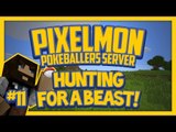 Pixelmon Server (Minecraft Pokemon Mod) Pokeballers Lets Play Season 2 Ep.11 Hunting for a Beast!