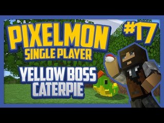 Pixelmon (Minecraft Pokemon Mod) Single Player Season 2 Ep.17 Yellow Boss Caterpie!