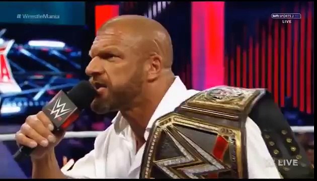 Roman Reigns incites a brawl with Triple H- WWE RAW 03_28_16- 28_03_16- 28th March 2016