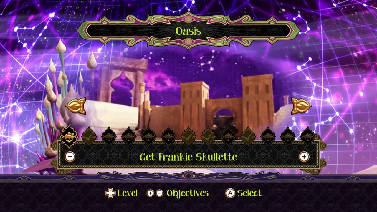 ♥ Monster High 13 Wishes - Walkthrough PART 2 Desert Pyramids (Official Video Game)