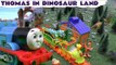 Thomas The Tank Engine With Dinosaurs Monsters University Dinosaur Train Set and Sesame Street