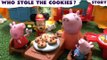 Peppa Pig Thomas and Friends Mickey Mouse Play Doh Cookies Story Cookie Monster Camper Van