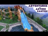 Adventures At Thomas and Friends Action Canyon Thomas Y Sus Amigos Diesel 10 Oliver Toy Trains