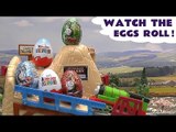 Thomas and Friends Play Doh Diggin Rigs Surprise Eggs Hot Wheels Kinder Egg Toys Huevos Sorpresa